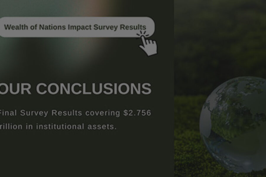 Impact Investing Conference Survey Results Released!